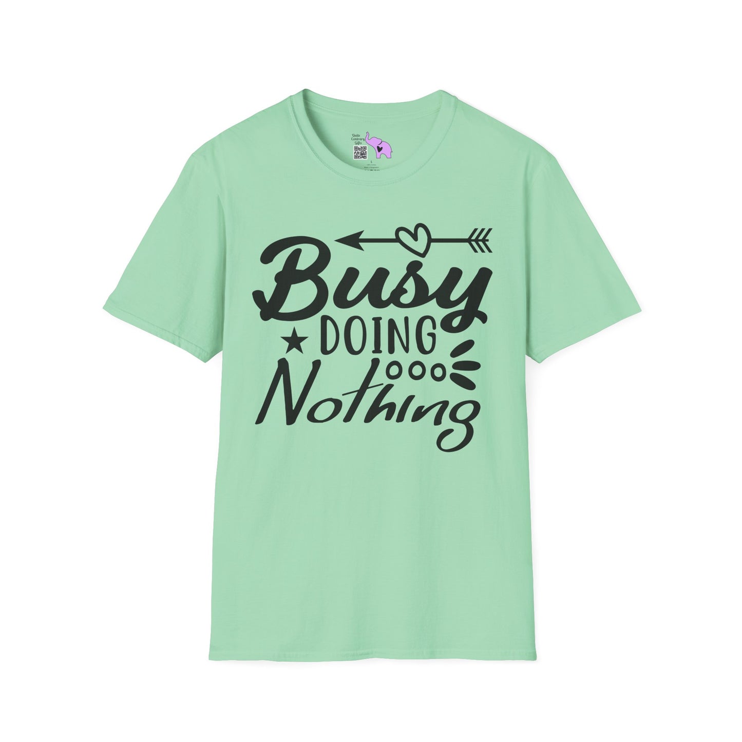 Busy Doing Nothing Adult T-shirt