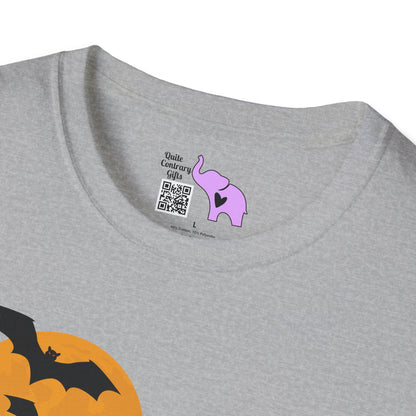 Spooky House & Graveyard Adult T-shirt