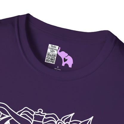 Floral Ribcage Adult T-shirt
