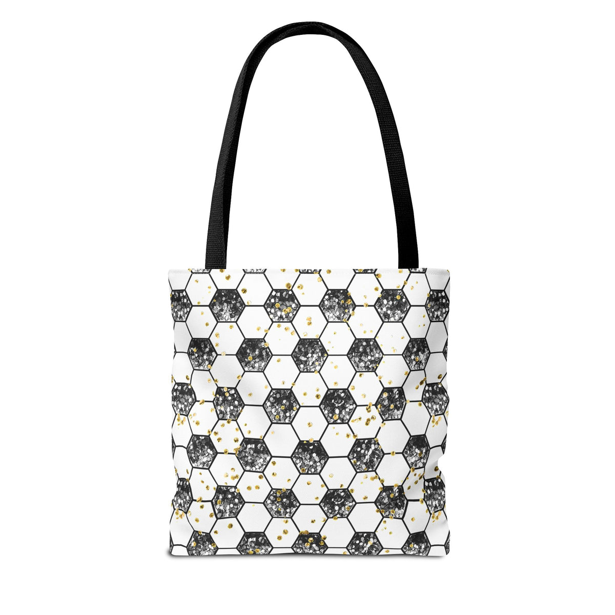 Soccer Gold Rush Canvas Tote Bag