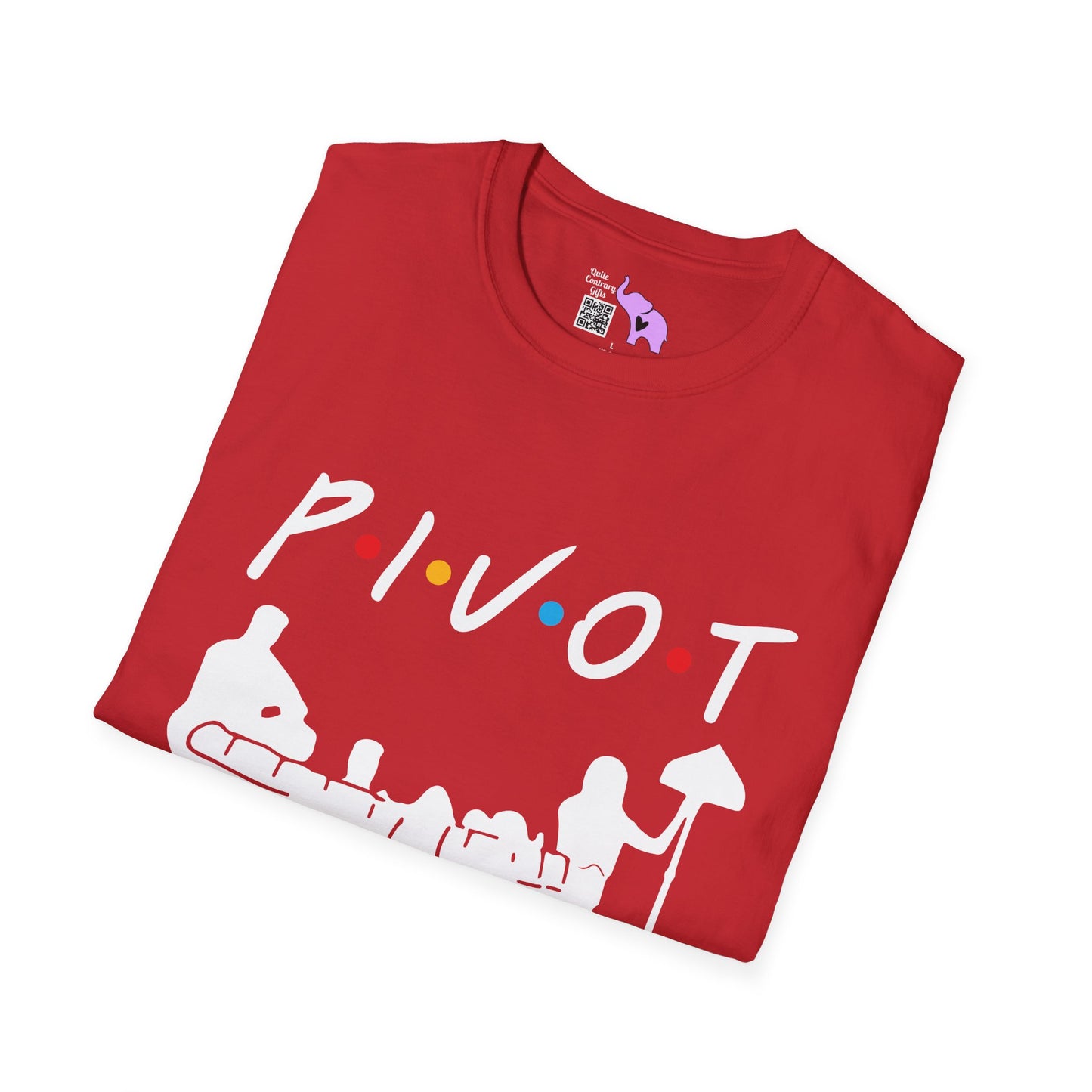 Friends; Pivot Adult T-shirt