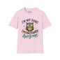 ""I'm Not Short I'm Concentrated Awesome (Owl) Adult T-shirt