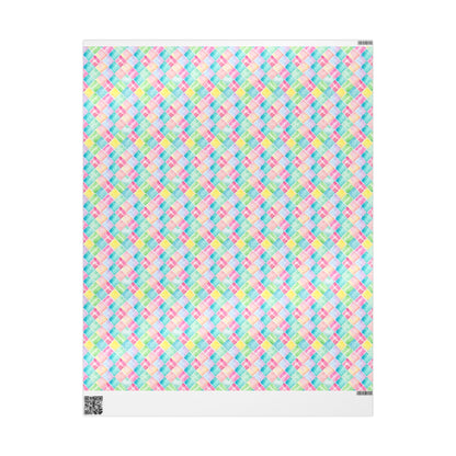 Watercolor Weave Wrapping Paper