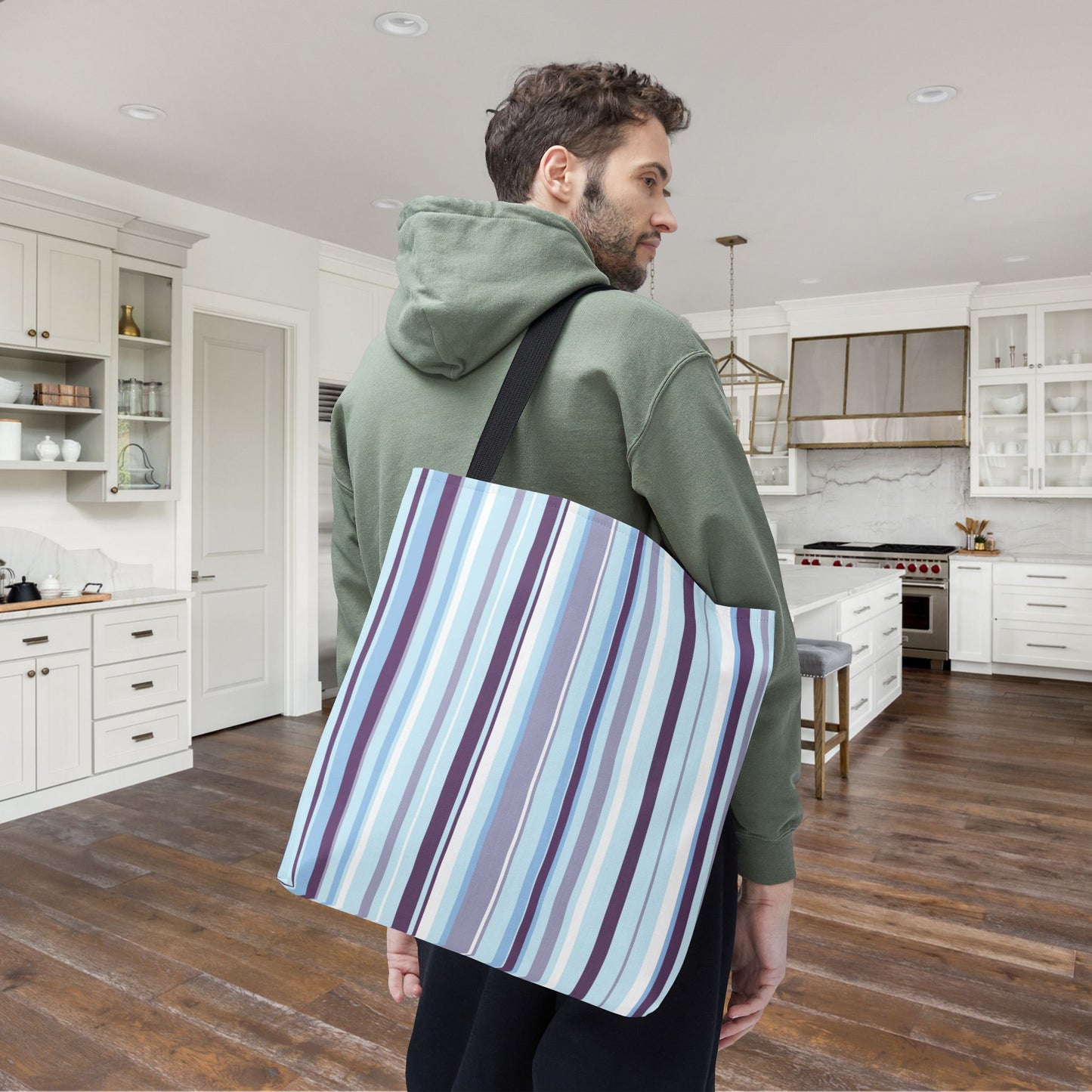 Lavender Breeze Canvas Tote Bag