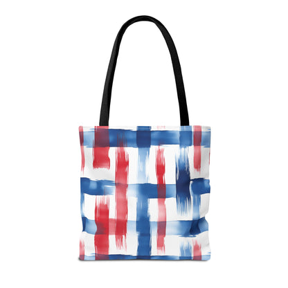 LIberty Strokes Canvas Tote Bag