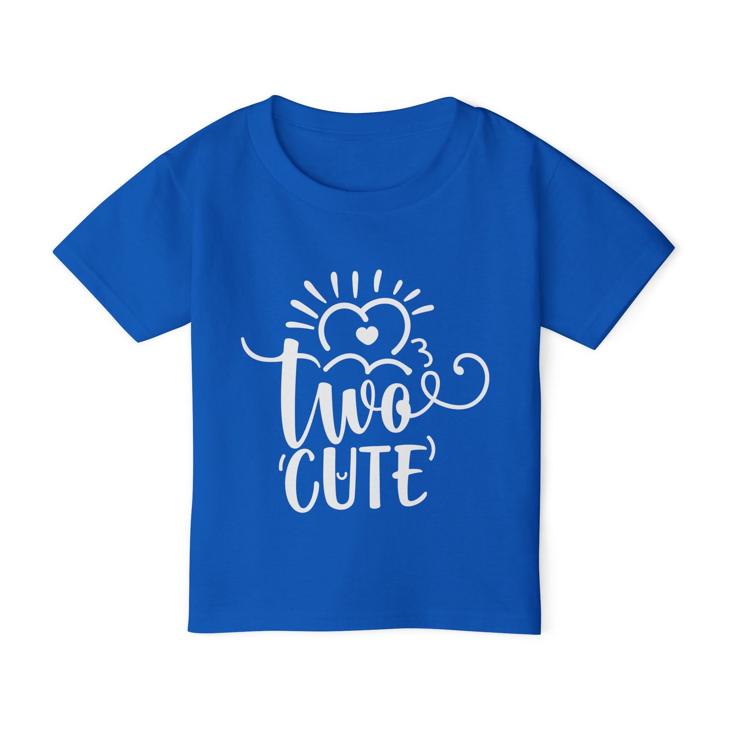 Two Cute Heavy Cotton™ Toddler T-shirt