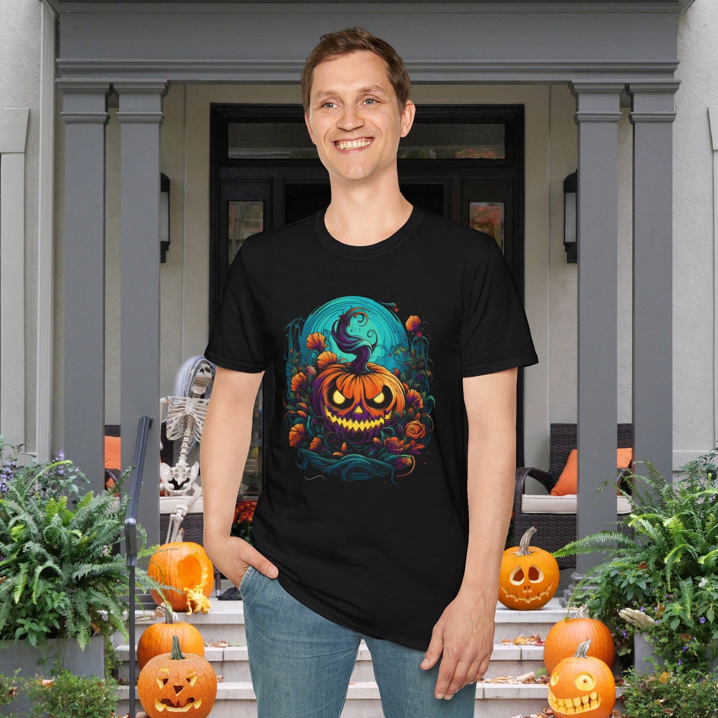 Pumpkin Possession Adult T-shirt