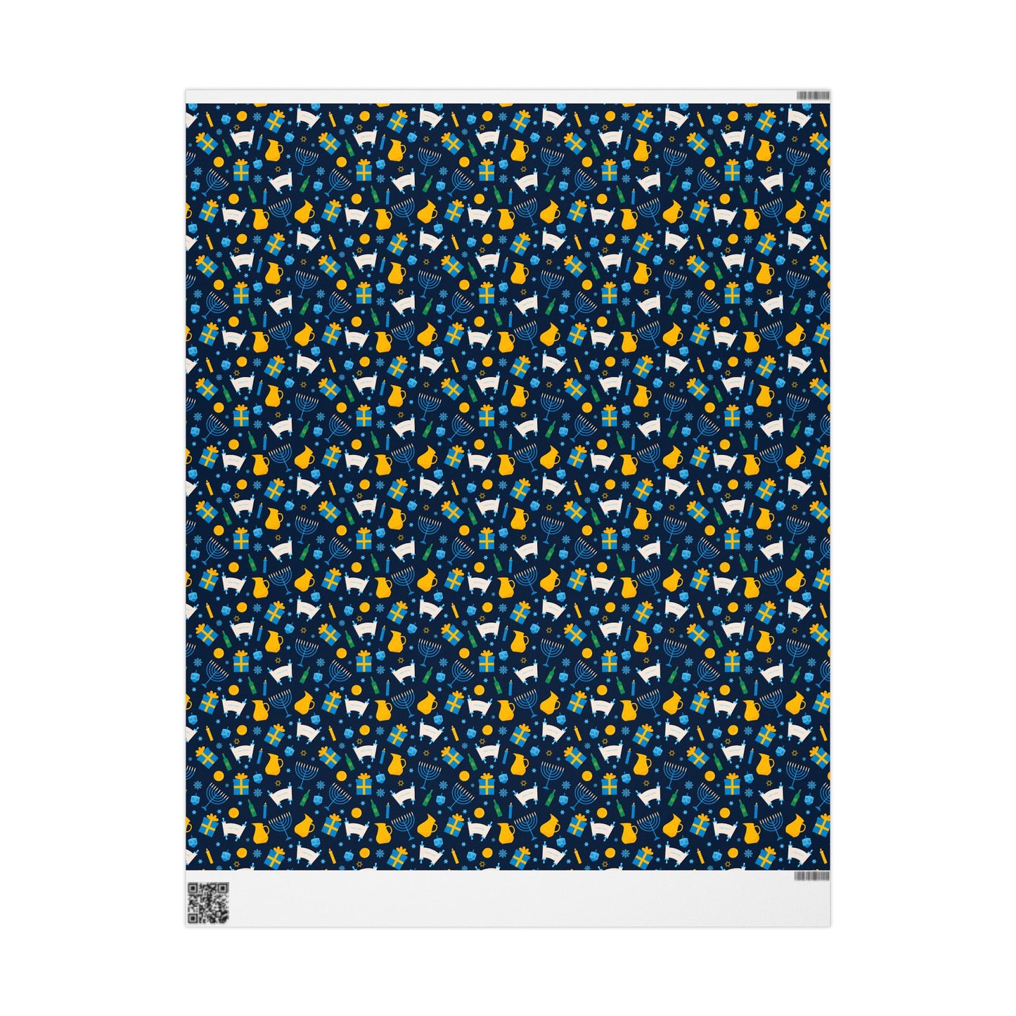 Bright Traditions Hanukkah Wrapping Paper