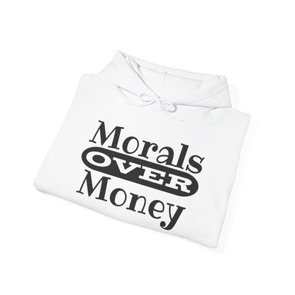 Morals Over Money Heavy Blend™ Hooded Sweatshirt