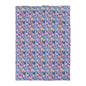 Color Pop Stitched Hearts Microfiber Duvet Cover