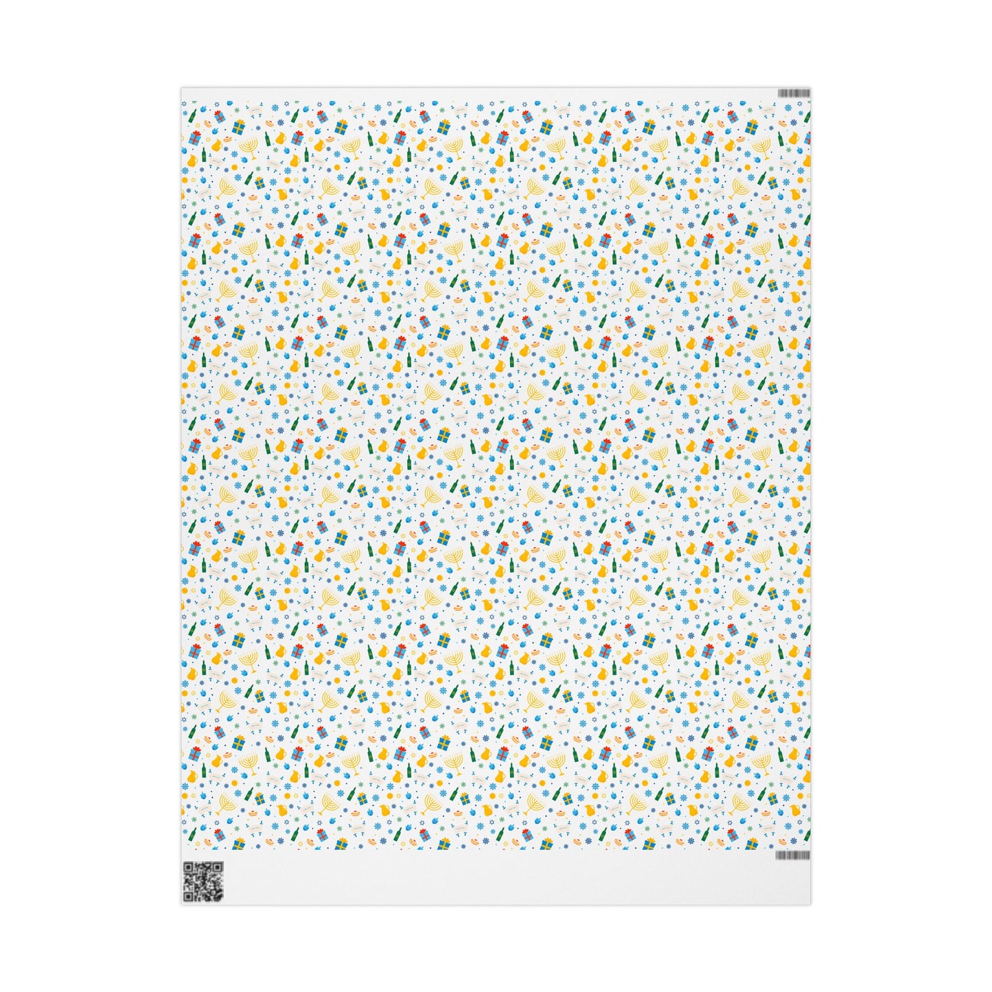 Symbols of Joy Hanukkah Wrapping Paper