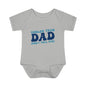Cooler Than Dad (Don't Tell Him) Infant Baby Rib Bodysuit