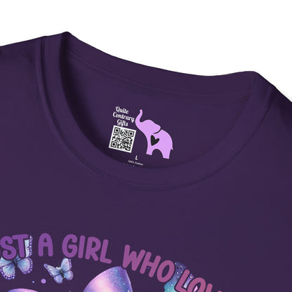 Just A Girl Who Loves Elephants Adult T-shirt