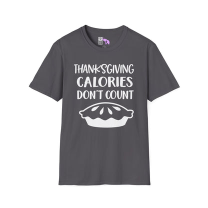 Thanksgiving Calories Don't Count Adult T-shirt
