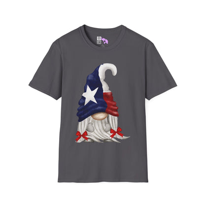 Texas Girl Gnome Adult T-shirt