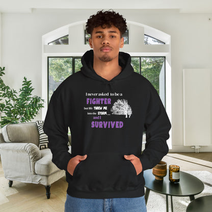 I Never Asked To Be a Fighter... Heavy Blend™ Hooded Sweatshirt