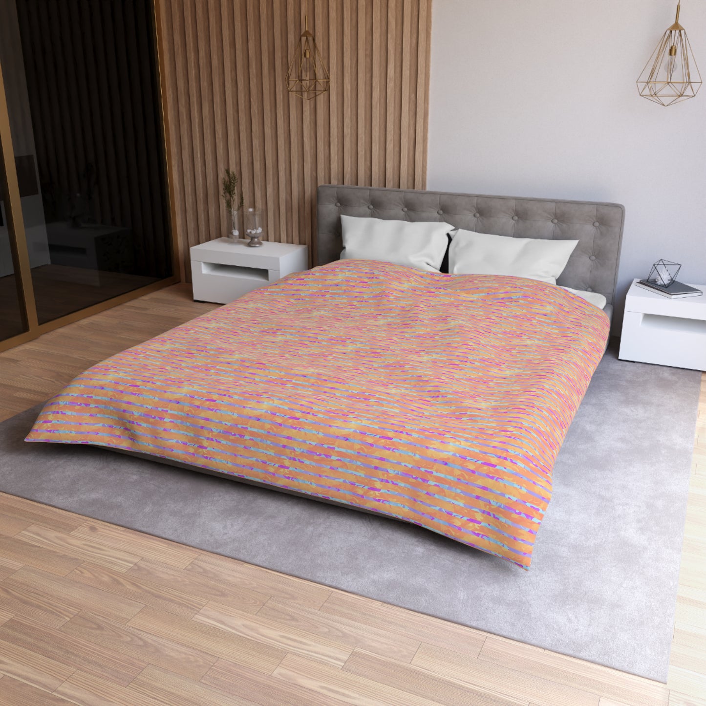 Split Spectrum Camo Microfiber Duvet Cover