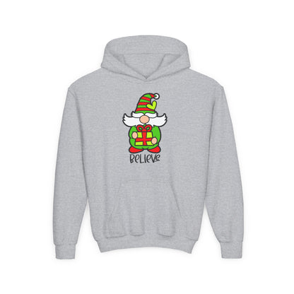 Believe Gnome Youth Hoodie
