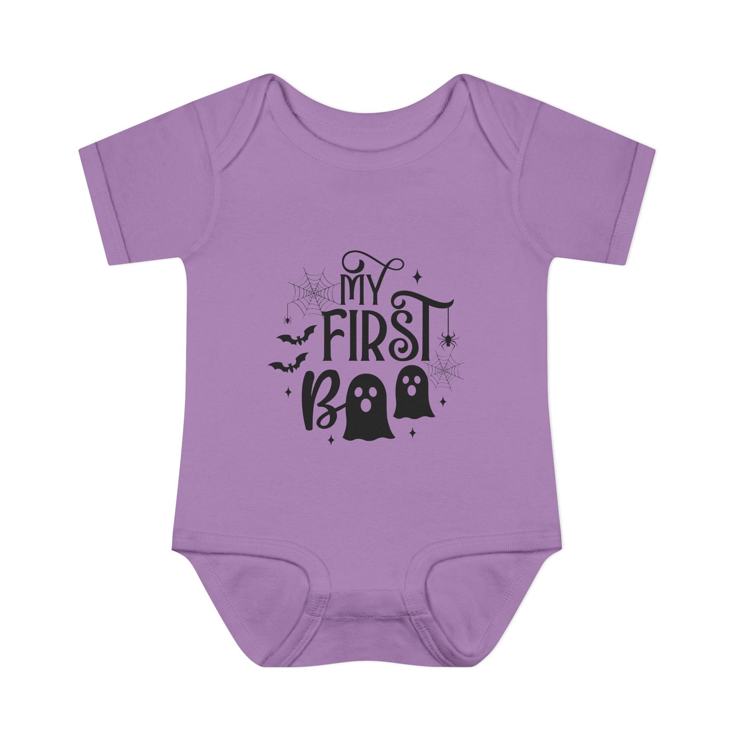 My First Boo Infant Baby Rib Bodysuit