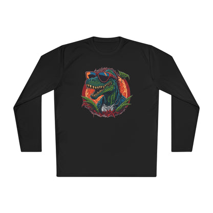 Cool Dinosaur Adult Long Sleeve Tee