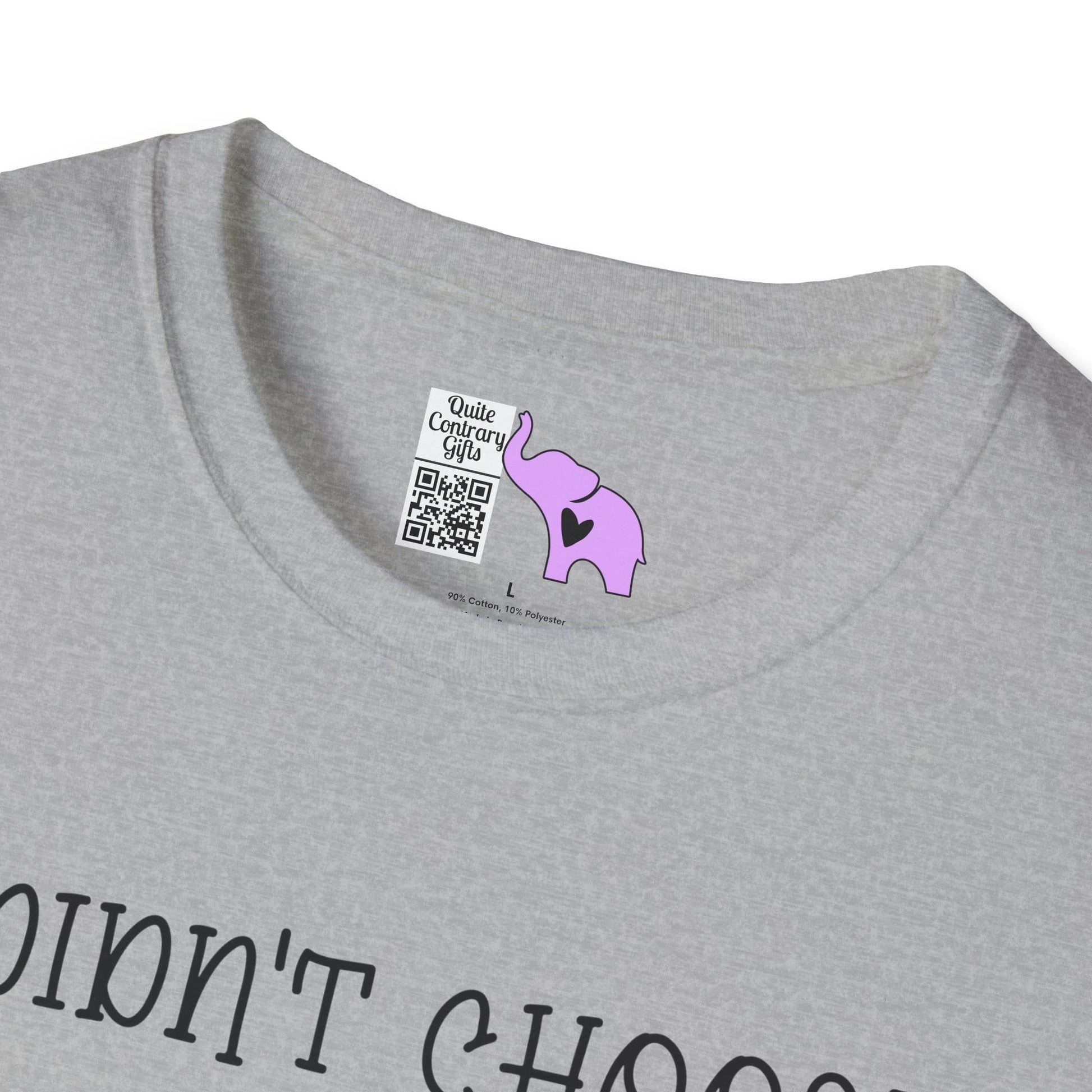 I Didn't Choose The Crazy Cat Lady Life, It Chose Me Adult T-shirt