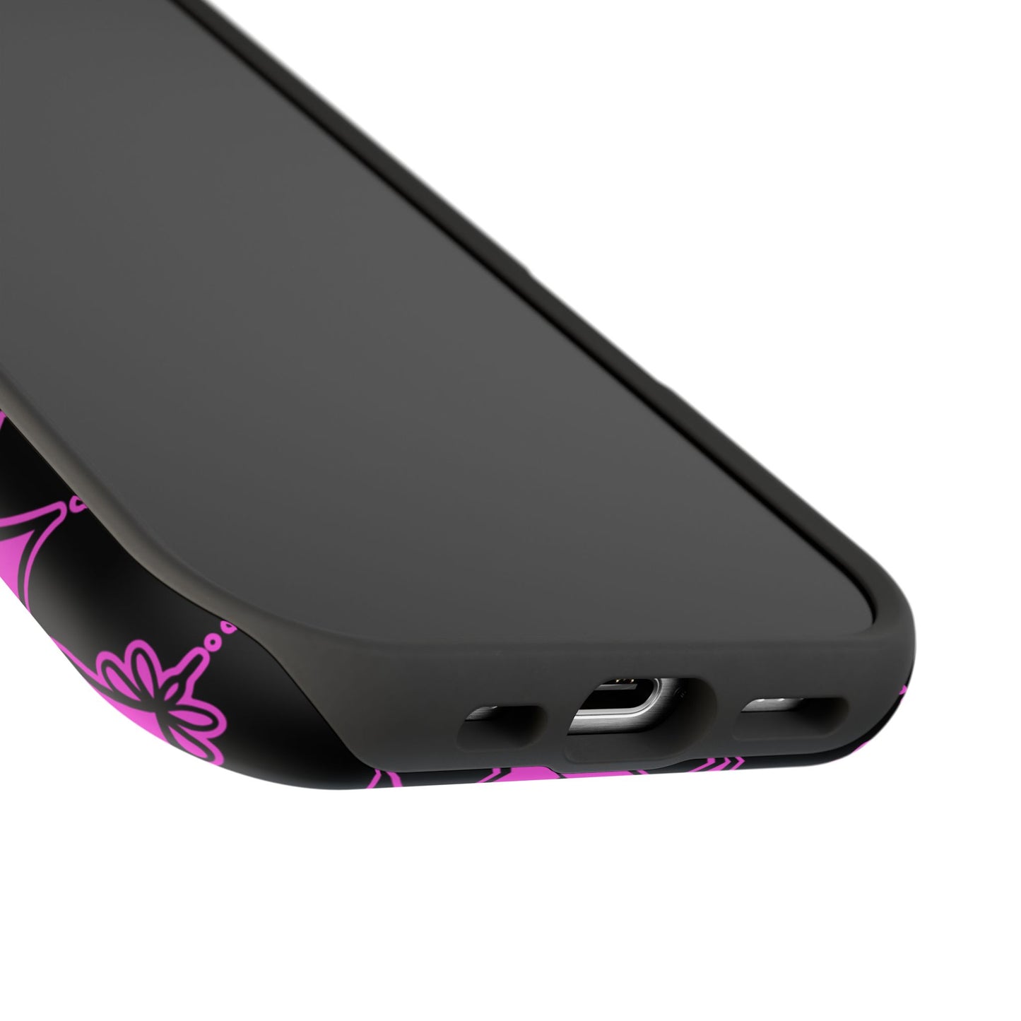 Colorful Mandala w/Heart MagSafe® Compatible Tough Case for iPhone