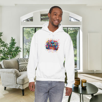 Colorful Game Controller Heavy Blend™ Hooded Sweatshirt