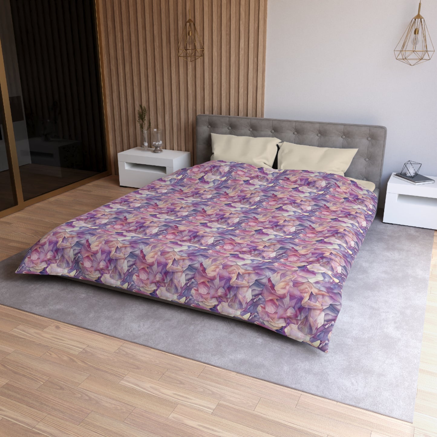 Ethereal Bloomscape Duvet Bedding Set