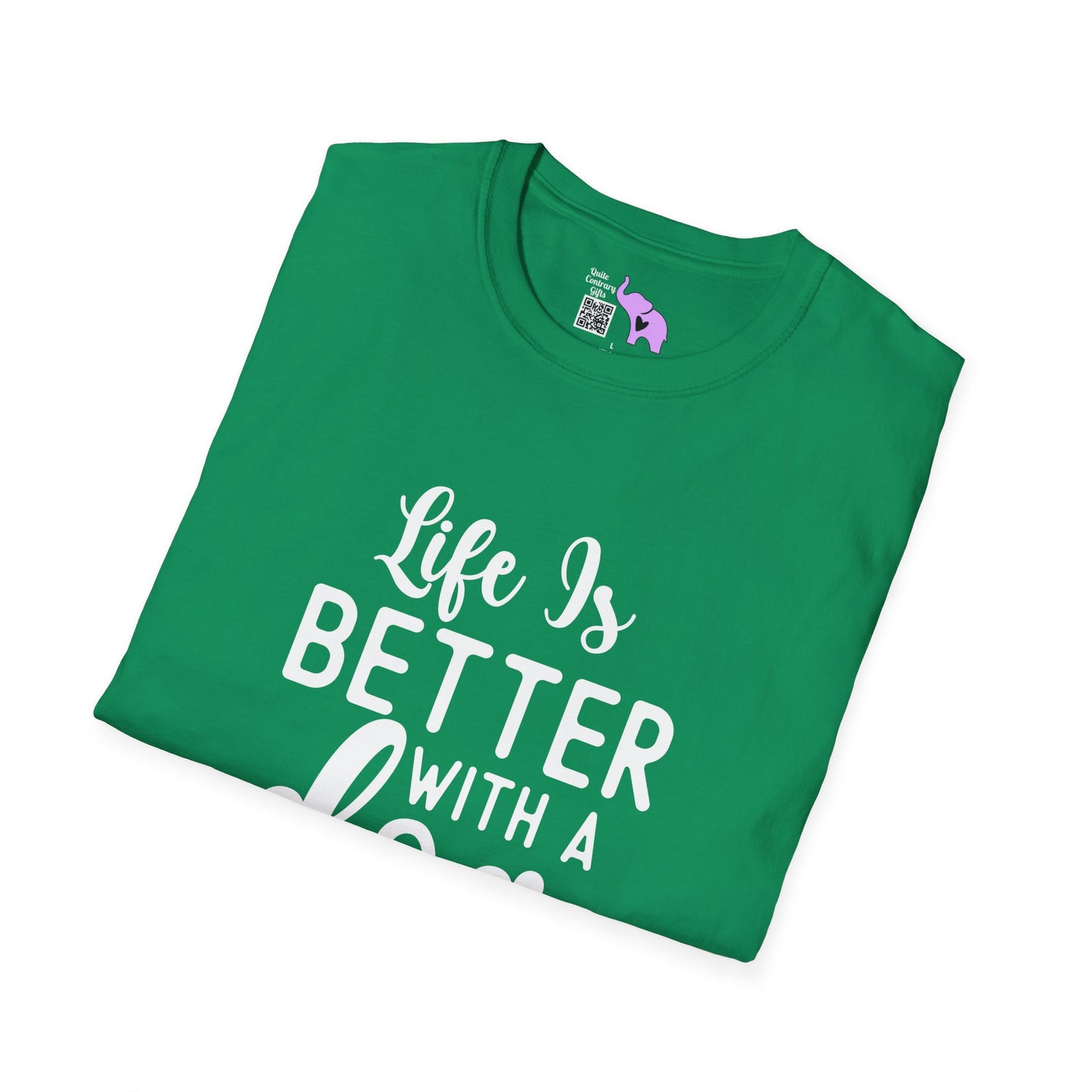 Life Is Better With A Dog Adult T-shirt