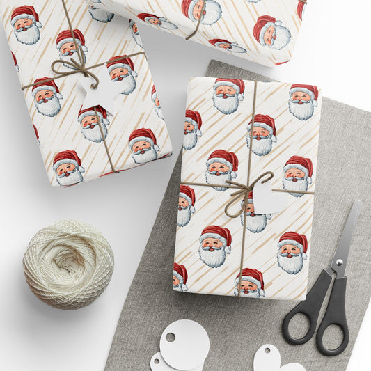 Jolly Old St. Nick Wrapping Paper