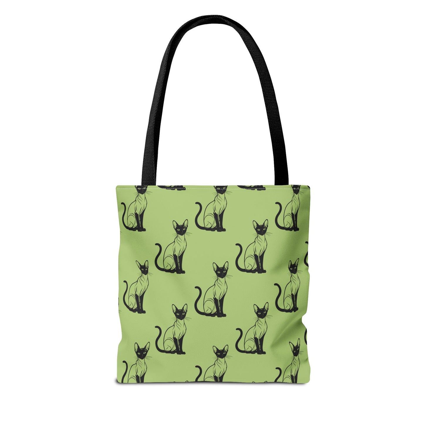Siamese Charm – Sage Garden Canvas Tote Bag