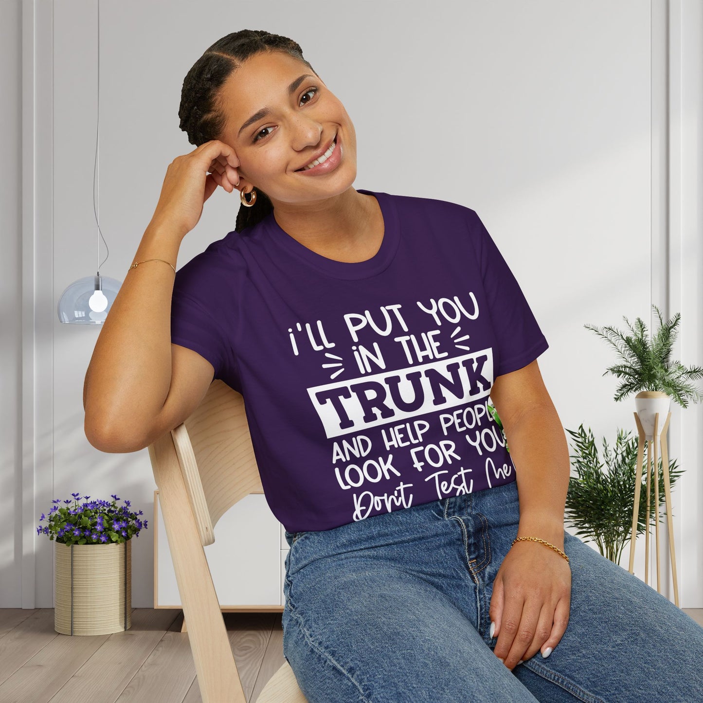 Don't Test Me Adult T-shirt
