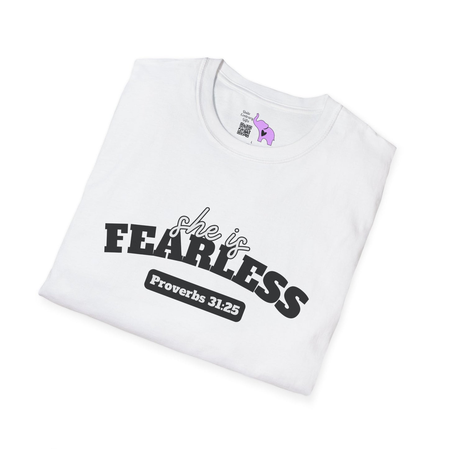 She Is Fearless Proverbs T-shirt