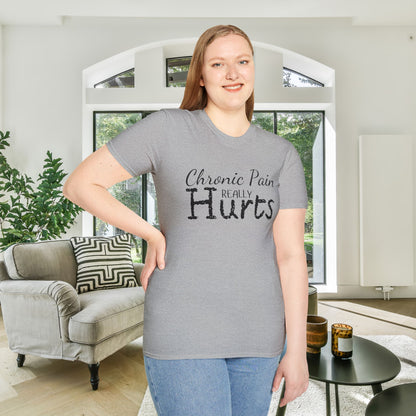 Chronic Pain Really Hurts Adult T-shirt