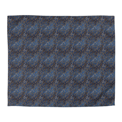 Navy & Gold Botanica Duvet Bedding Set