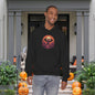 Creepy Bats Over Moon 9 Heavy Blend™ Hooded Sweatshirt