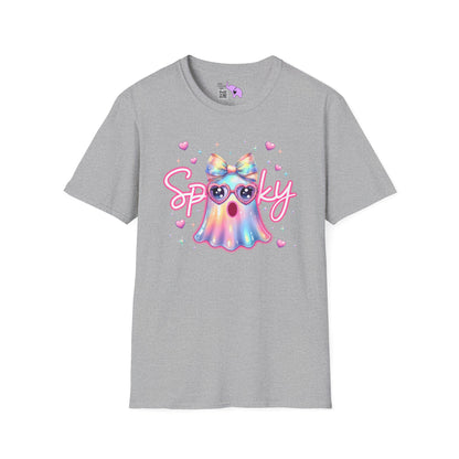 Spooky Pastel Ghost Adult T-shirt