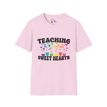 Teaching Sweet Hearts Adult Unisex Tshirt