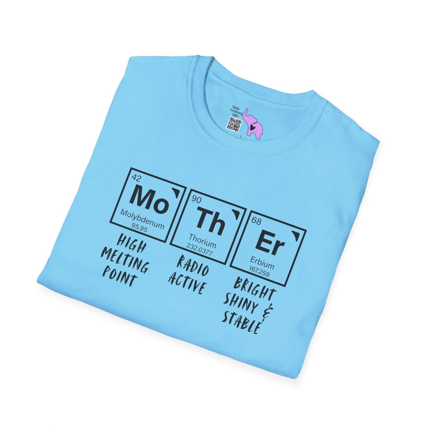 Mother Periodic Table Elements Adult T-shirt