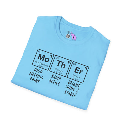 Mother Periodic Table Elements Adult T-shirt