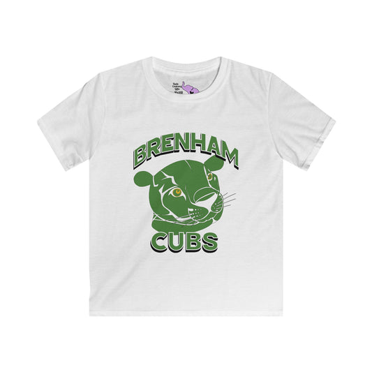 Brenham Cubs w/Mascot Youth Softstyle Tee