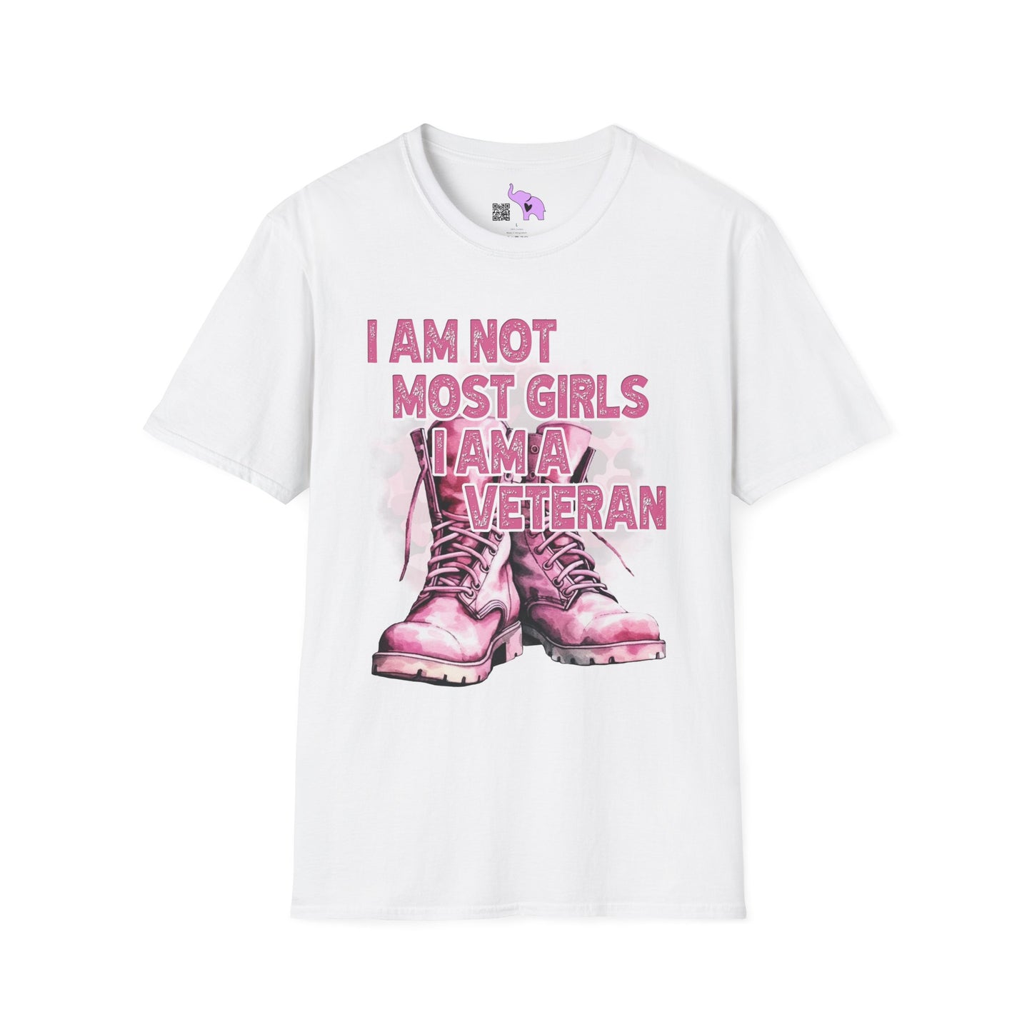 I'm Not Most Girls I Am A Veteran Adult T-Shirt