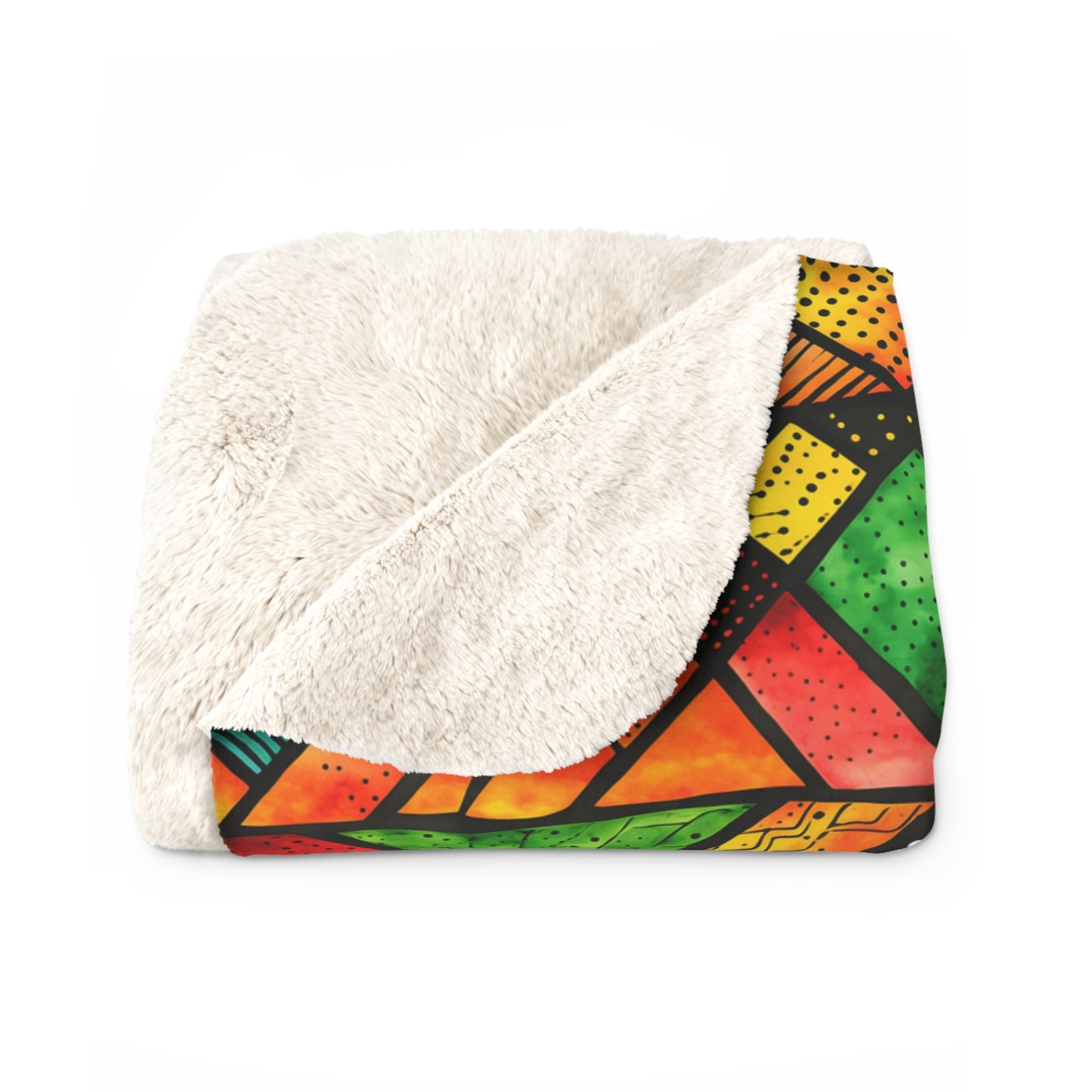 Unity Glow Sherpa Fleece Blanket