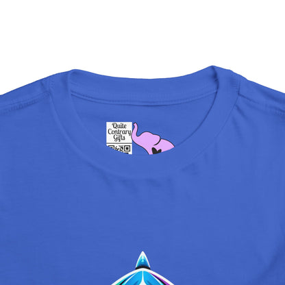 Colorful Shark Toddler Tee