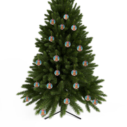 Jolly Gingerbread Ceramic Ornaments - Set (1-20 pcs)