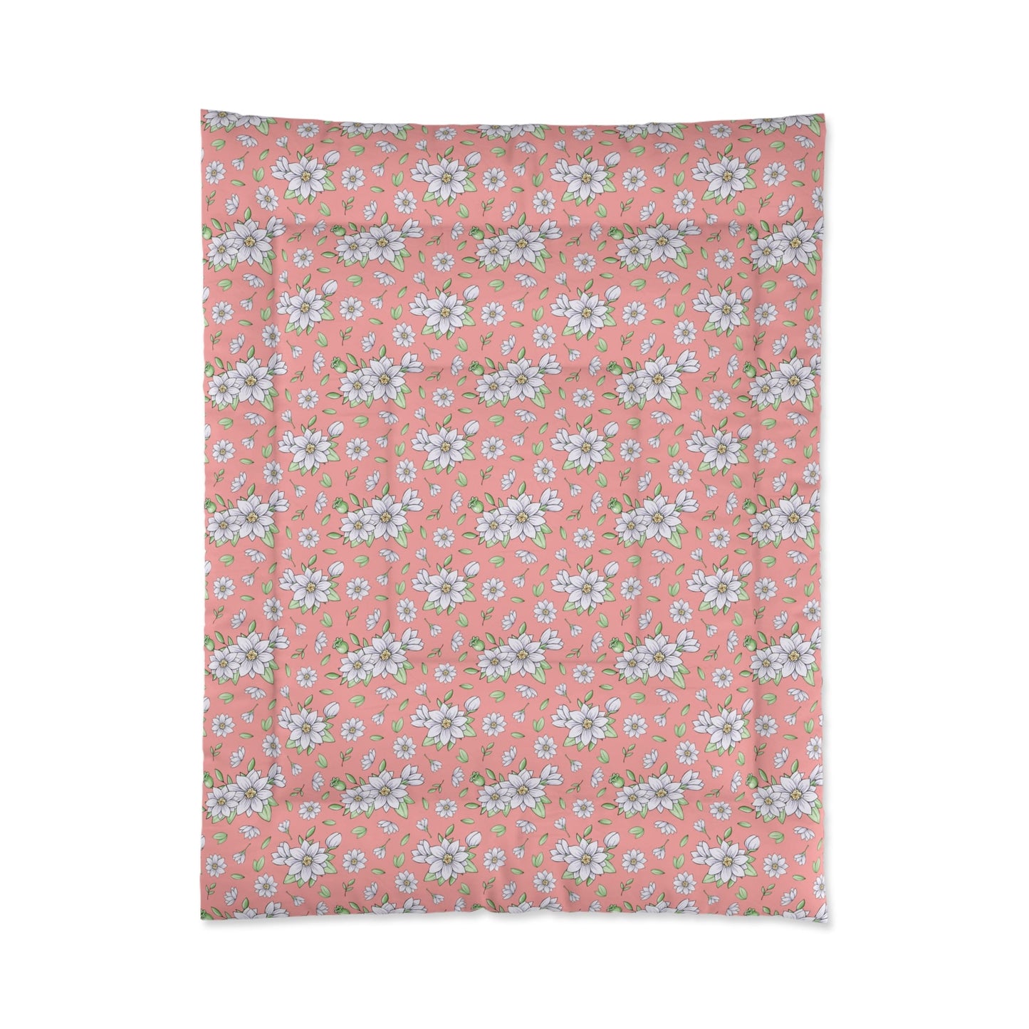 Jasmine Blush Garden Comforter