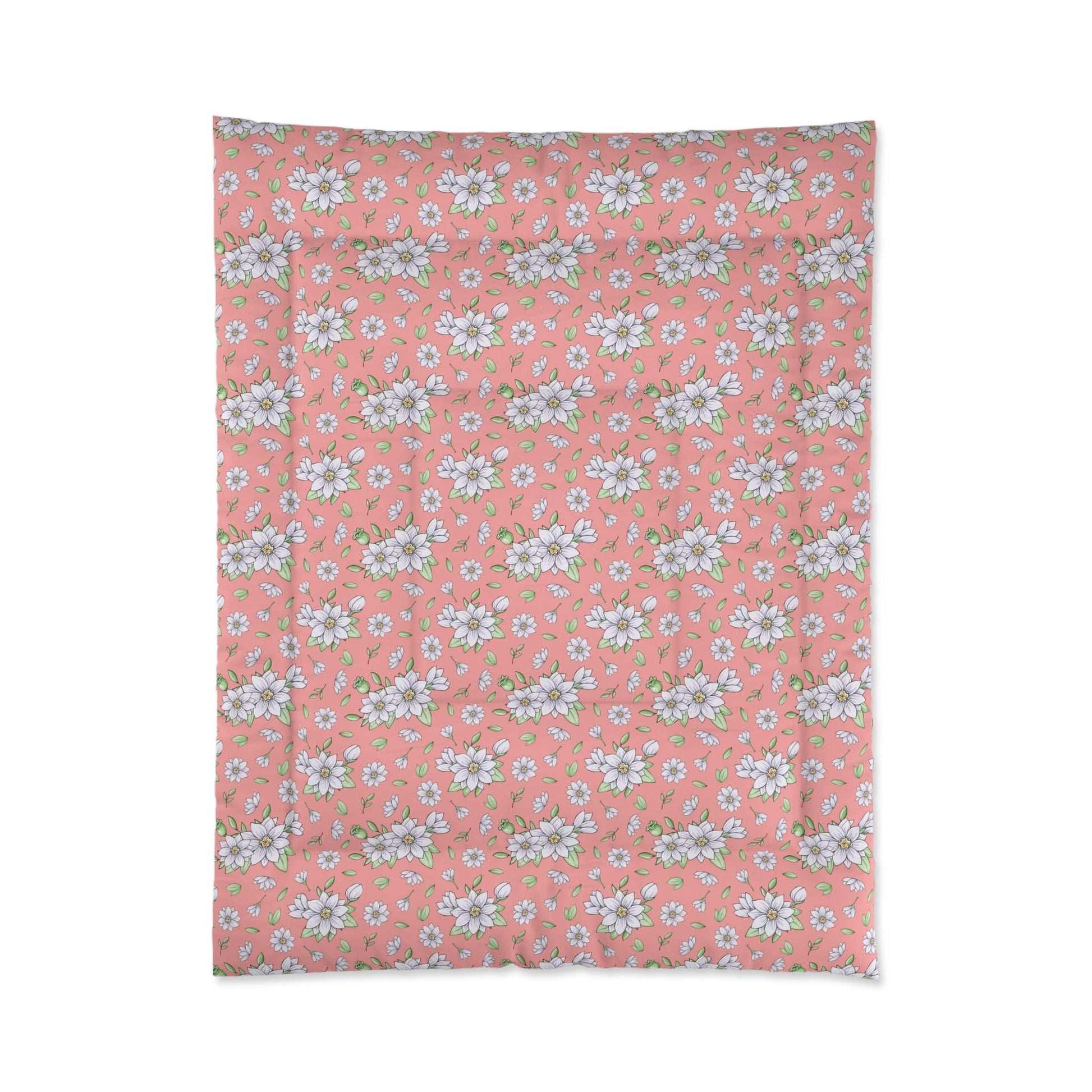 Jasmine Blush Garden Comforter