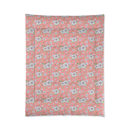 Jasmine Blush Garden Comforter