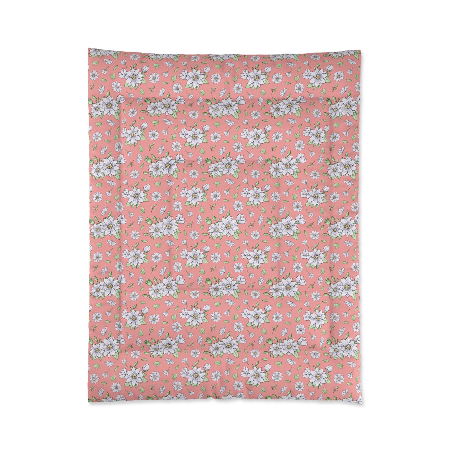 Jasmine Blush Garden Comforter