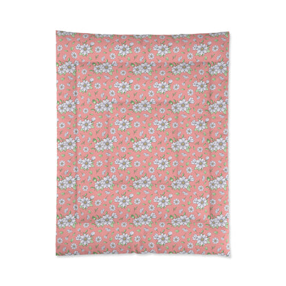 Jasmine Blush Garden Comforter